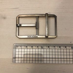 Dior Homme belt buckle Hedi Slimane